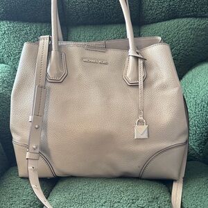 Michael Kors Metallic Silver Bag